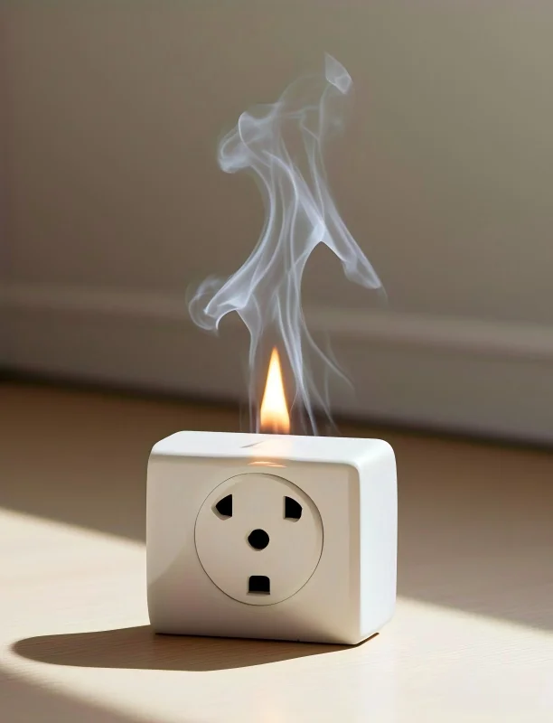 Flame retardant application in electrical components