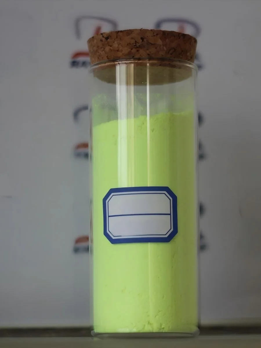 Fluorescent brightener sample